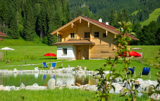 Lehenriedl Chalets von Vorne